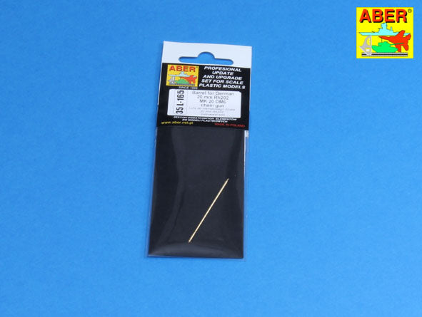Aber 20mm Rh202 MK 20 DM6 Chain Gun Barrel Wiesel Marder 1:35