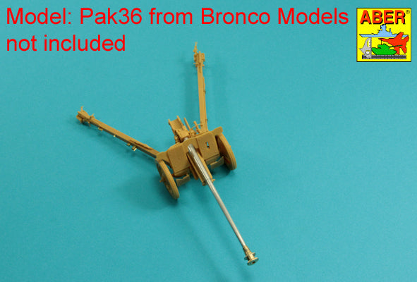 Aber ABR35L166 1:35 Barrel for German 76,2mm Pak 36