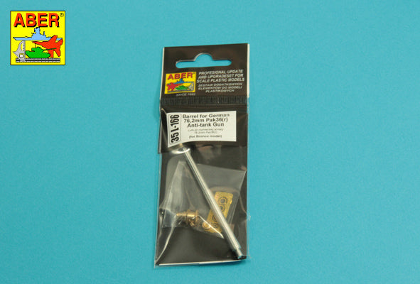 Aber ABR35L166 1:35 Barrel for German 76,2mm Pak 36