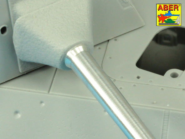 Aber 7.5cm KwK42L/70 Barrel without Muzzle Brake Panther 1:35
