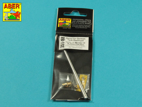 Aber ABR35L168 1:35 Barrel 76,2mm Pak 36