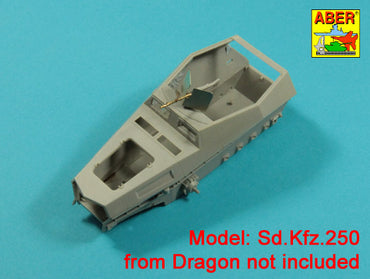 Aber MG34 Barrel with Panzerschild for Sd.Kfz.252 1:35