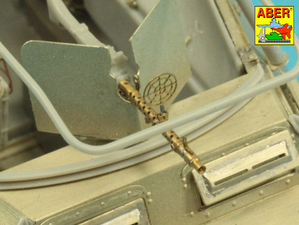 Aber MG34 Barrel with Panzerschild for Sd.Kfz.252 1:35
