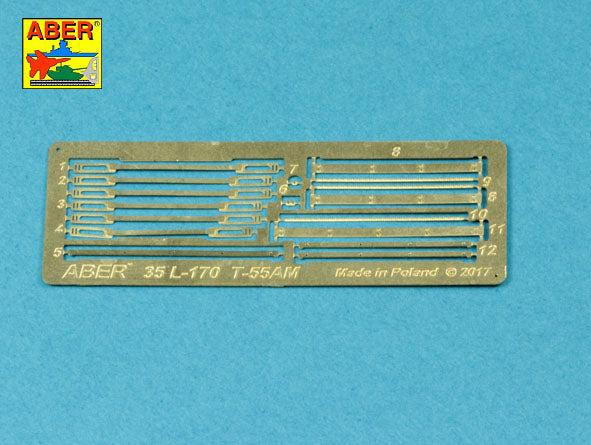Aber Soviet D-10T 100mm Barrel for T-55AM T-55AMV Merida 1:35