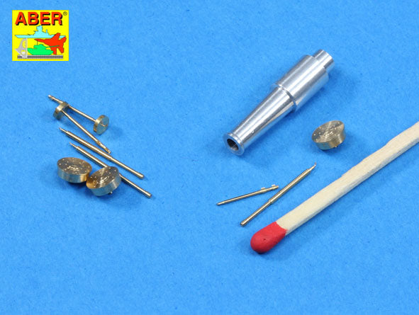 Aber ABR35L175 1:35 Set of barrels for Soviet tank T-28