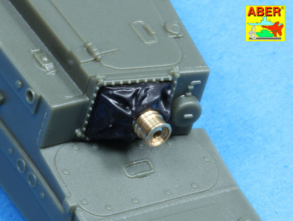 Aber Barrels for Soviet BMPT Terminator Fire Support Vehicle 1:35