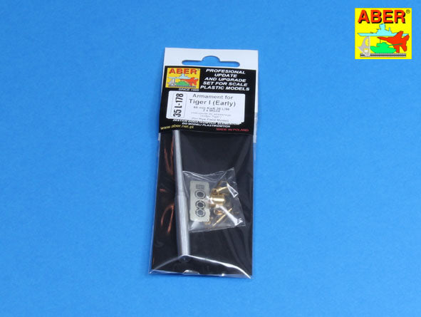 Aber ABR35L178 1:35 Armament for Pz.Kpfw.VI Tiger I Ausf.E