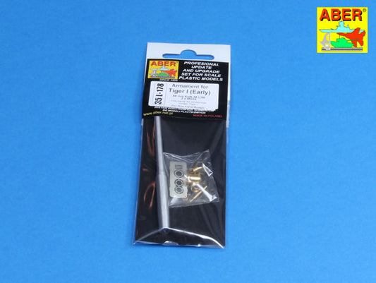 Aber ABR35L178 1:35 Armament for Pz.Kpfw.VI Tiger I Ausf.E