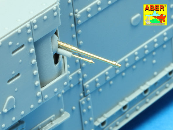 Aber ABR35L197 1:35 Barrels for British WWI Tank Mk.V