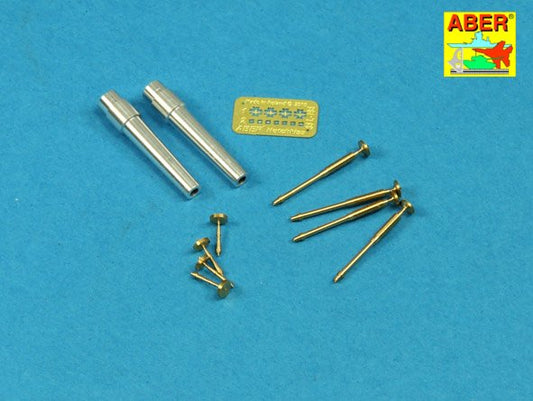 Aber ABR35L207 1:35 Barrels for British WWI Tank Mk.V Male for 6 pdr