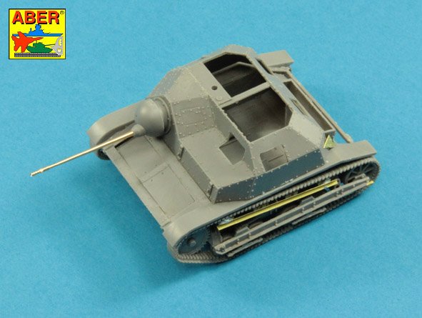 Aber ABR35L207 1:35 Barrels for British WWI Tank Mk.V Male for 6 pdr