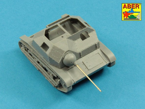 Aber ABR35L207 1:35 Barrels for British WWI Tank Mk.V Male for 6 pdr