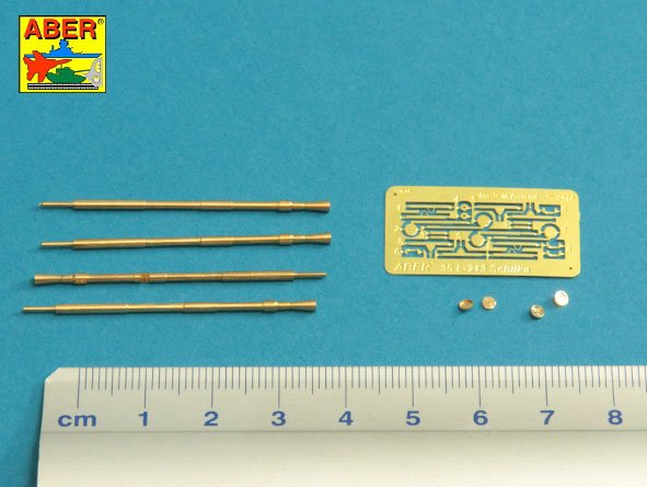 Aber ABR35L213 1:35 Barrels for Soviet ZSU-23-4V1 Shilka Self-propelled AA gun
