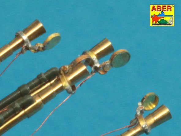 Aber ABR35L213 1:35 Barrels for Soviet ZSU-23-4V1 Shilka Self-propelled AA gun