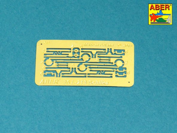 Aber ABR35L213 1:35 Barrels for Soviet ZSU-23-4V1 Shilka Self-propelled AA gun