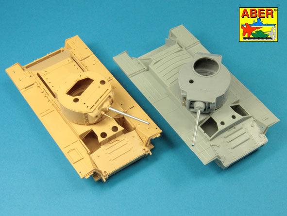 Aber Late Barrel for Valentine or Matilda with Besa MG 1:35