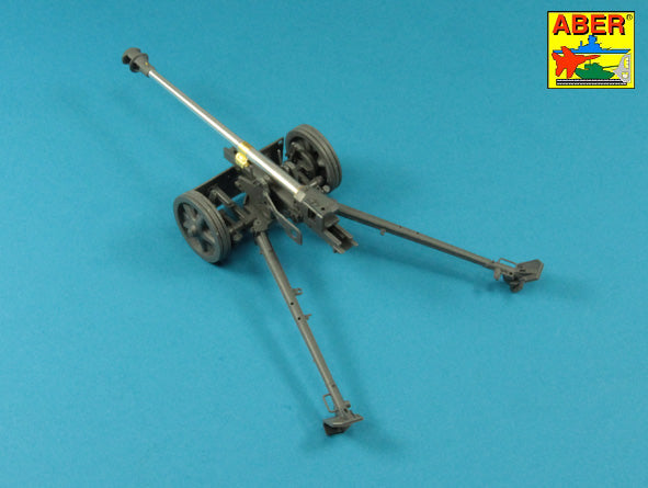 Aber ABR35L228 1:35 Barrel for German 75mm PaK 40 gun without muzzle brake