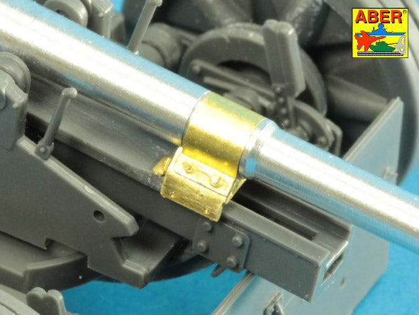 Aber ABR35L228 1:35 Barrel for German 75mm PaK 40 gun without muzzle brake