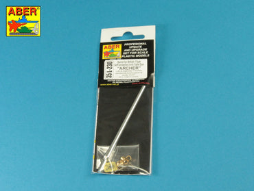 Aber ABR35L230 1:35 Barrel for 17pdr Archer British Self-Propelled Anti-Tank Gun