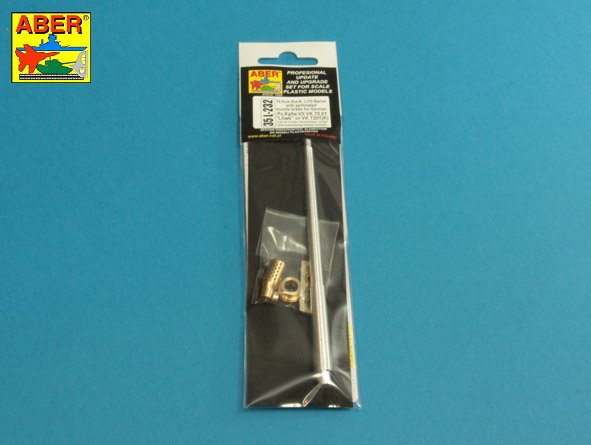 Aber 10.5cm KwK L/70 Barrel Perforated Muzzle for Lowe/VK7201 1:35