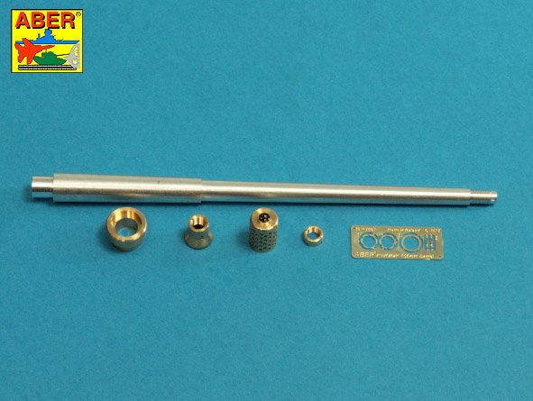 Aber 10.5cm KwK L/70 Barrel Perforated Muzzle for Lowe/VK7201 1:35