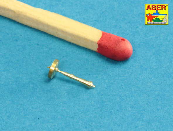Aber Barrels for British WWI Tank Mk.I Male 6 pdr & Hotchkiss 1:35