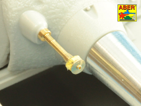 Aber Armament for Soviet T-10 Heavy Tank 122mm & 12.7mm DShK 1:35
