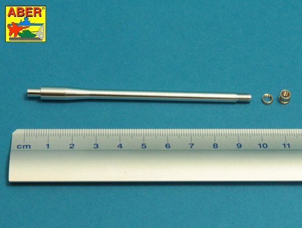 Aber US 90mm M3 Barrel with Thread Protector for M36B1 1:35