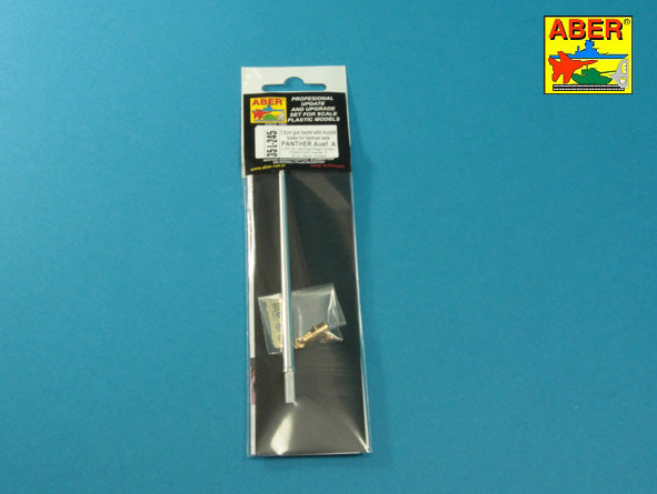 Aber ABR35L245 1:35 7,5 cm barrel with muzzle brake for Sd.Kfz.171 Panther A