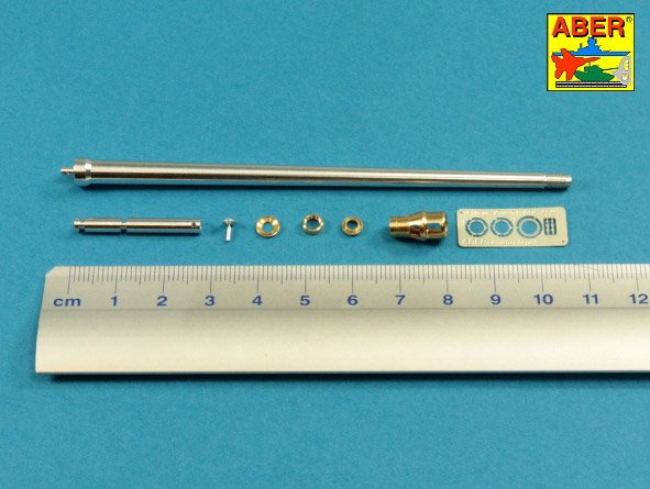 Aber ABR35L246 1:35 7,5cm barrel with muzzle brake for Panther Pz.Kpfw.V Ausf.G