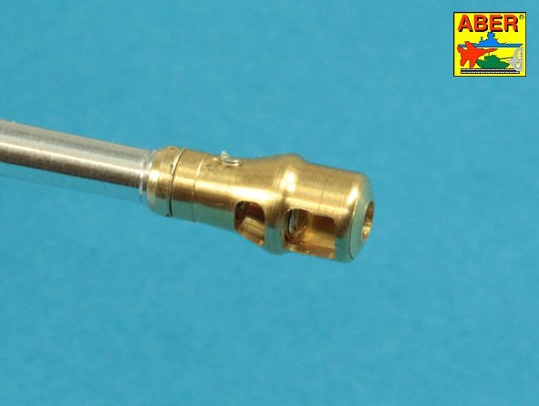 Aber ABR35L246 1:35 7,5cm barrel with muzzle brake for Panther Pz.Kpfw.V Ausf.G
