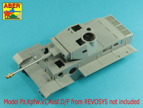 Aber ABR35L253 1:35 75mm Gun Barrel for Pz.Kpfw.VI