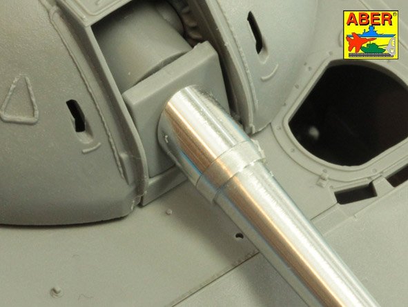 Aber ABR35L255 1:35 Israeli 105 mm M-68 tank barrel for TIRAN 4 SHARIR