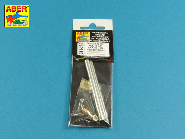 Aber ABR35L260 1:35 Barrel German 8,8cm Kw.K 43