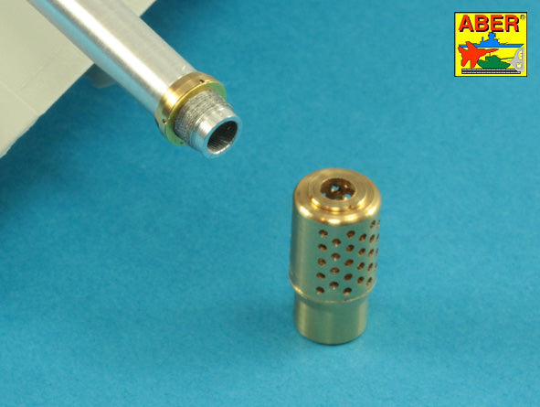 Aber 150mm Barrel with Muzzle Brake for E-100 Krupp Turret 1:35