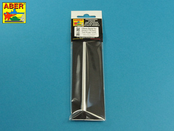 Aber ABR35L262 1:35 128mm Barrel for German E-100 Heavy Tank Krupp Turret