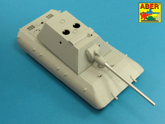Aber ABR35L262 1:35 128mm Barrel for German E-100 Heavy Tank Krupp Turret