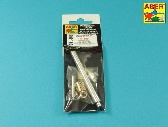 Aber ABR35L267 1:35 170mm A/T gun barrel for German Jagdpanzer E-100