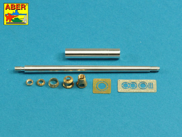 Aber German 8.8cm Pak 43/3 L/71 Two-Part Barrel Jagdpanther 1:35