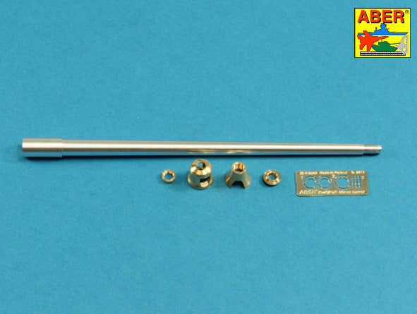 Aber German 8.8cm Pak 43/3 L/71 One-Part Barrel Jagdpanther 1:35