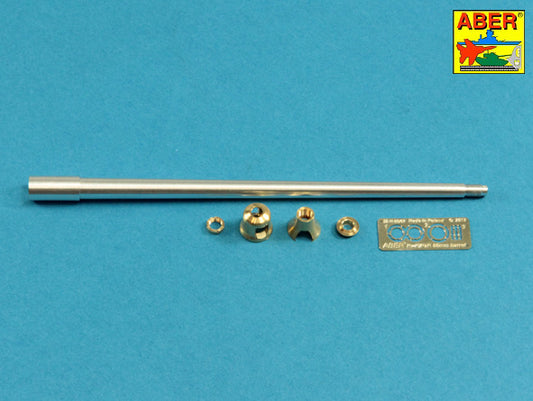 Aber German 8.8cm Pak 43/3 L/71 One-Part Barrel Jagdpanther 1:35