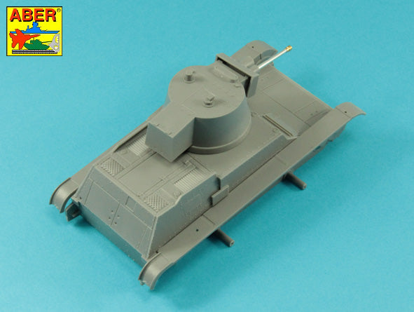 Aber ABR35L279 1:35 37 mm Bofors wz.37 barrel for Polish 7TP tank