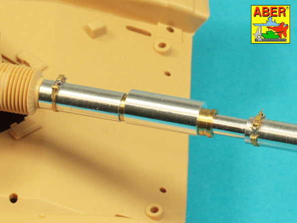 Aber ABR35L281 1:35 105mm M-68 barrel with thermal shroud for M60A-3 Tank