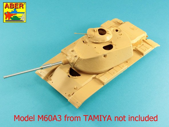 Aber ABR35L282 1:35 105 mm M-68 tank barrel for U.S