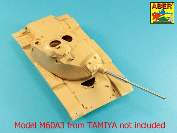 Aber ABR35L282 1:35 105 mm M-68 tank barrel for U.S