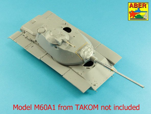 Aber ABR35L282 1:35 105 mm M-68 tank barrel for U.S