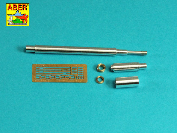 Aber ABR35L283 1:35 105mm M-68 barrel with thermal shroud for U.S