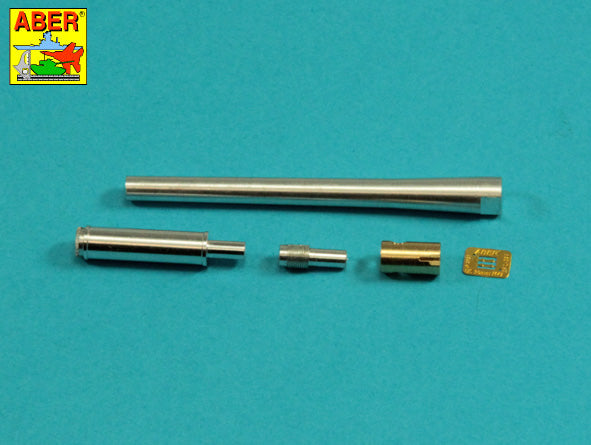 Aber 90mm M-36 Tank Barrel Cylindrical Muzzle Brake 1:35