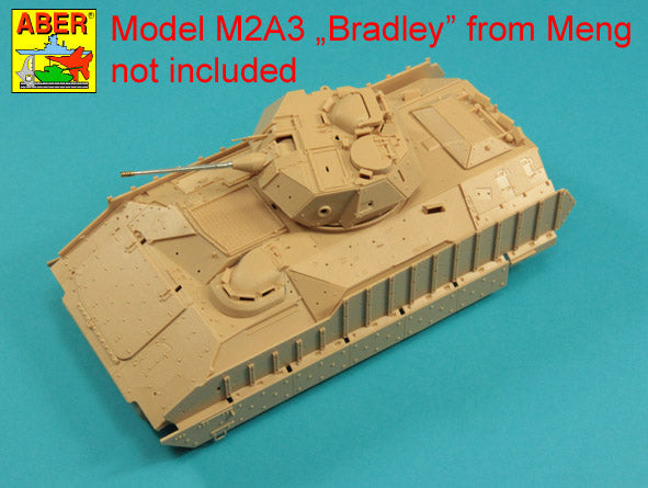 Aber 25mm M242 Ribbed Chain Gun & 7.62mm M240 Barrels Bradley 1:35