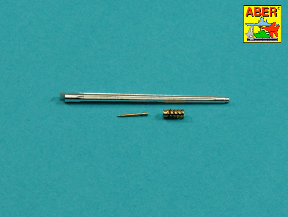 Aber 25mm M242 Ribbed Chain Gun & 7.62mm M240 Barrels Bradley 1:35